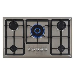 Conjunto de Embutir Fischer com Forno Elétrico 50l com Air Fryer 220v + Micro-ondas 25l com Dourador 220v + Cooktop 5 Bocas Tripla Chama Linha Infinity - 3