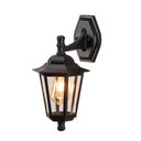 Ver imagem 2 de 4 Arandela Colonial Externo Preto E27 Lente Transp. Fachada Lup40