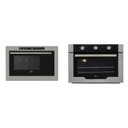 Ver imagem 1 de Conjunto de Embutir Fischer com Forno Elétrico 50l com Air Fryer 220v + Micro-ondas 25l com Dourador 220v Linha Infinity