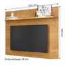 Painel para Tv 46 Polegadas com Prateleira 1,37m Topázio Patrimar - 3