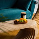 Ver imagem 2 de Mesa de Centro de Sala Ripada Paramétrica