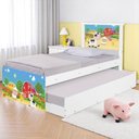 Ver imagem 1 de Bi Cama Juvenil Zap com Cabeceira Fazendinha Colorida