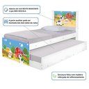 Ver imagem 3 de Bi Cama Juvenil Zap com Cabeceira Fazendinha Colorida
