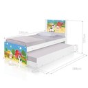 Ver imagem 2 de Bi Cama Juvenil Zap com Cabeceira Fazendinha Colorida