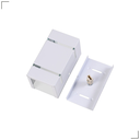 Ver imagem 2 de Arandela Katarina de 8cm 2 Frisos - Interna e Externa:branco