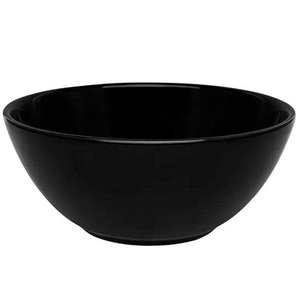 Kit 4 Tigelas Bowl Preta Oxford® Cerâmica 600ml