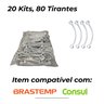 Kit 20 Tirantes 80 Tirantes 7 a 12kg Brastemp e Consul Compatível - 2