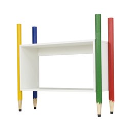 Aparador Organizador Infantil Decorativo Lápis de Cor:colorido - 1