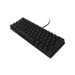 Teclado Mecânico 60% Vinik Anihi Black - Switch Red - Led Rainbow - 3