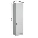 Ver imagem 4 de Paneleiro 2 Portas 60cm Cozinha Sevilha 100% MDF Branco