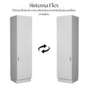 Ver imagem 6 de Paneleiro 2 Portas 60cm Cozinha Sevilha 100% MDF Branco