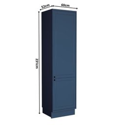 Paneleiro 2 Portas 60cm Cozinha Sevilha - 3
