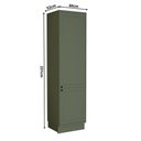 Ver imagem 4 de Paneleiro 2 Portas 60cm Cozinha Sevilha 100% MDF Verde