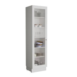 Paneleiro 1 Porta com Vidro 60cm Cozinha Sevilha - 1