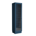 Ver imagem 3 de Cristaleira 1 Porta com Vidro 60cm Cozinha Sevilha 100% MDF