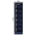 Ver imagem 6 de Cristaleira 1 Porta com Vidro 60cm Cozinha Sevilha 100% MDF Azul/Órion