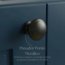 Ver mais imagens de Cristaleira 1 Porta com Vidro 60cm Cozinha Sevilha 100% MDF