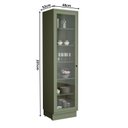 Ver imagem 3 de Paneleiro 1 Porta com Vidro 60cm Cozinha Sevilha