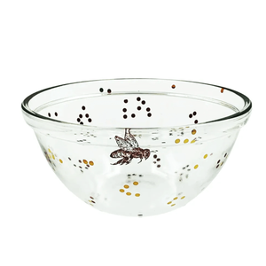 Bowl de Vidro Abelhinhas - Casa Toco