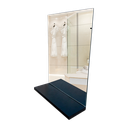 Ver imagem 3 de Espelheira Retangular 30x40cm Com Prateleira Preta MDF