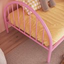 Ver imagem 3 de Cama Infantil em Ferro 199x110x95 cm Hope Rosa/Bebê