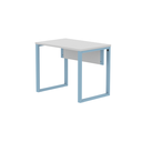 Ver imagem 6 de Escrivaninha Mesa Escritório PE25 90cm Cinza e Azul Dali