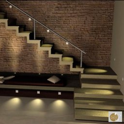 Kit 11 Balizador Escada Parede Embutir Externo/interno Led - Preto - 5