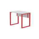 Ver imagem 6 de Escrivaninha Mesa Escritório PE25 90cm Cinza e Vermelho