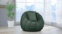 Ver imagem 4 de Poltrona Concha 100cm Base Fixa com Almofada Veludo: Verde