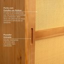 Ver imagem 7 de Cristaleira Baixa Magna Porta Rattan CabeCasa MadeiraOriginals