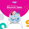 Cadeira de Balanço Bouncer Zeen Azul - Cosco - 2