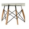 Conjunto de Jantar Mesa Eiffel 120cm Preta + 6 Cadeiras Eiffel Dkr Pretas - 4