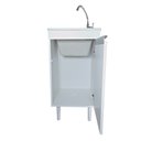 Ver imagem 5 de Tanque de Lavar Roupa com Torneira de Bancada + Gabinete Mdf Tanque:branco