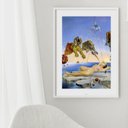 Ver imagem 2 de Quadro Salvador Dalí Tigres - 60x48cm:madeira Branca