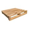 4 Pallets com borda elevada e travessas simples de tamanho padrão Technox - 3