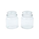 Ver imagem 2 de Kit 2 potes de vidro com tampa herméticos redondos 500ml - Mozcada