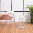 Ver imagem 6 de Kit 2 potes de vidro com tampa herméticos redondos 500ml - Mozcada