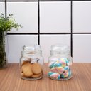 Ver imagem 7 de Kit 2 potes de vidro com tampa herméticos redondos 500ml - Mozcada