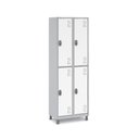 Ver imagem 1 de Armário de Aço 4 Portas Grandes para Vestiário:branco