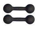 Ver imagem 2 de Par de Halter Bola Pintado 10kg Treino Peso Fitness