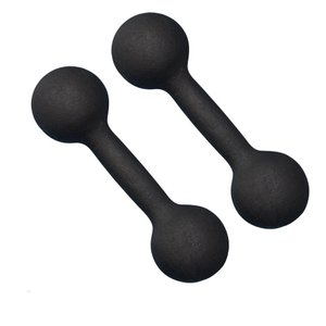 Par de Halter Bola Pintado 10kg Treino Peso Fitness