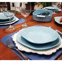 Ver imagem 5 de Jogo de Pratos Rasos em Porcelana Ryo com 6 Peças 27,5cm Oxford Blue Bay