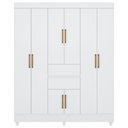 Ver imagem 1 de Guarda Roupa Casal 08 Portas 82060 Branco Demobile Branco
