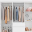Ver imagem 5 de Guarda Roupa Casal 08 Portas 82060 Branco Demobile Branco
