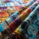 Ver imagem 1 de Tecido Suede Estampado Street Grafitado D05 03 Metros - D’Rossi