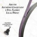 Ver imagem 2 de Espelho Adnet Redondo Craqueado 50 Cm + Suporte:lilás