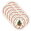 Ver imagem 2 de Kit Sousplat Natal Árvore Nsw 12 Peças com Base