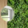 Painel de Folhas Verdes Realistas 3m² para Jardim Vertical Artificial Premium para Decoração Interna - 8