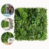 Painel de Folhas Verdes Realistas 3m² para Jardim Vertical Artificial Premium para Decoração Interna - 4
