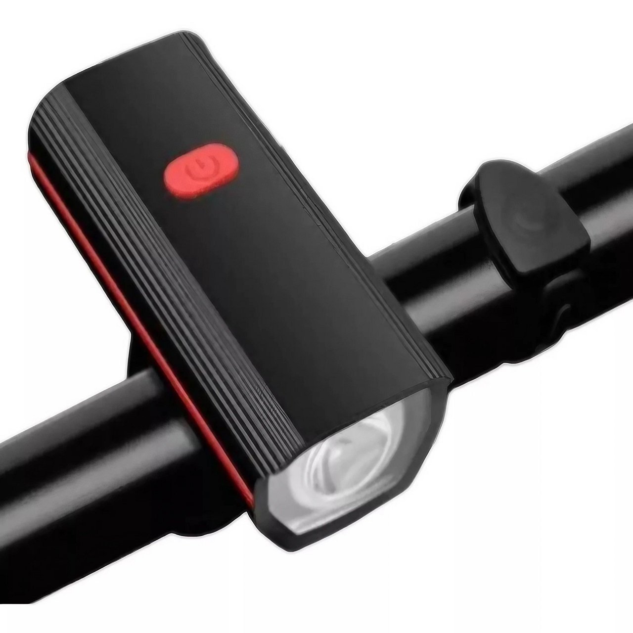 Lanterna Bike Farol 250 Lumens Recarregável Usb Com Buzina - 5